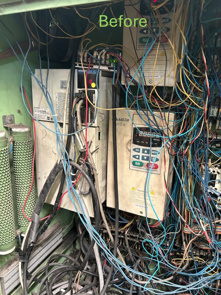 Project Recovering and Wiring control panel